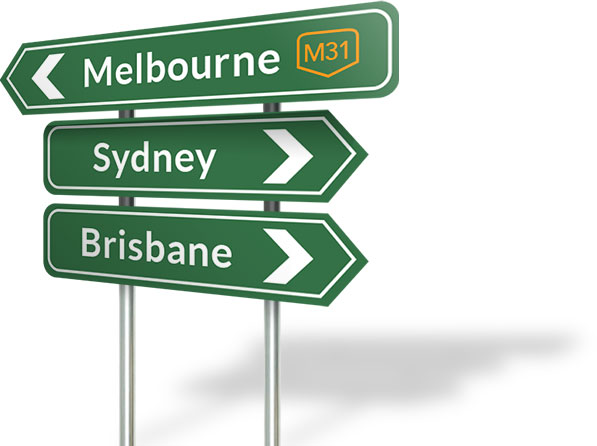 Image result for brisbane melbourne sign